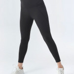 Women Black Super Stretchy & High Waisted Leggings