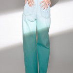 Women Blue Flared High-Rise Light Fade Jeans