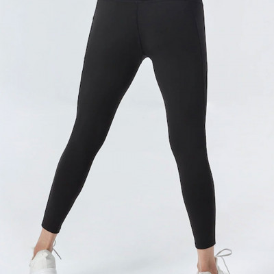 Women Black Super Stretchy & High Waisted Leggings